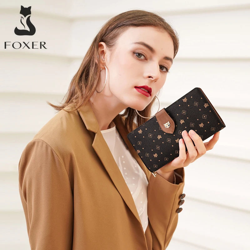 FOXER Women's Long Wallet