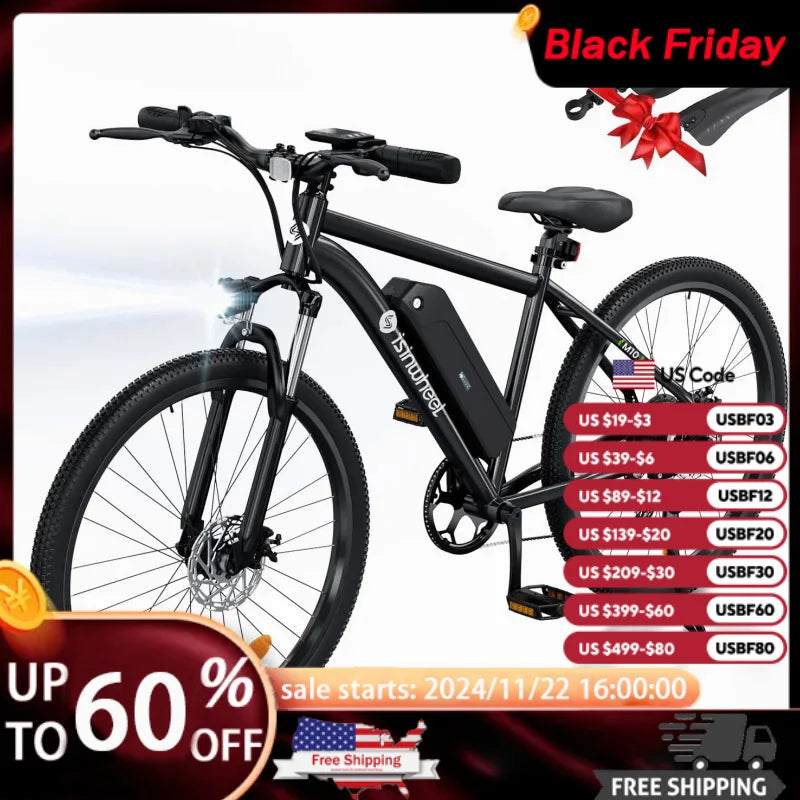 Qisinwheel M10 Adult Electric Mountain Bike