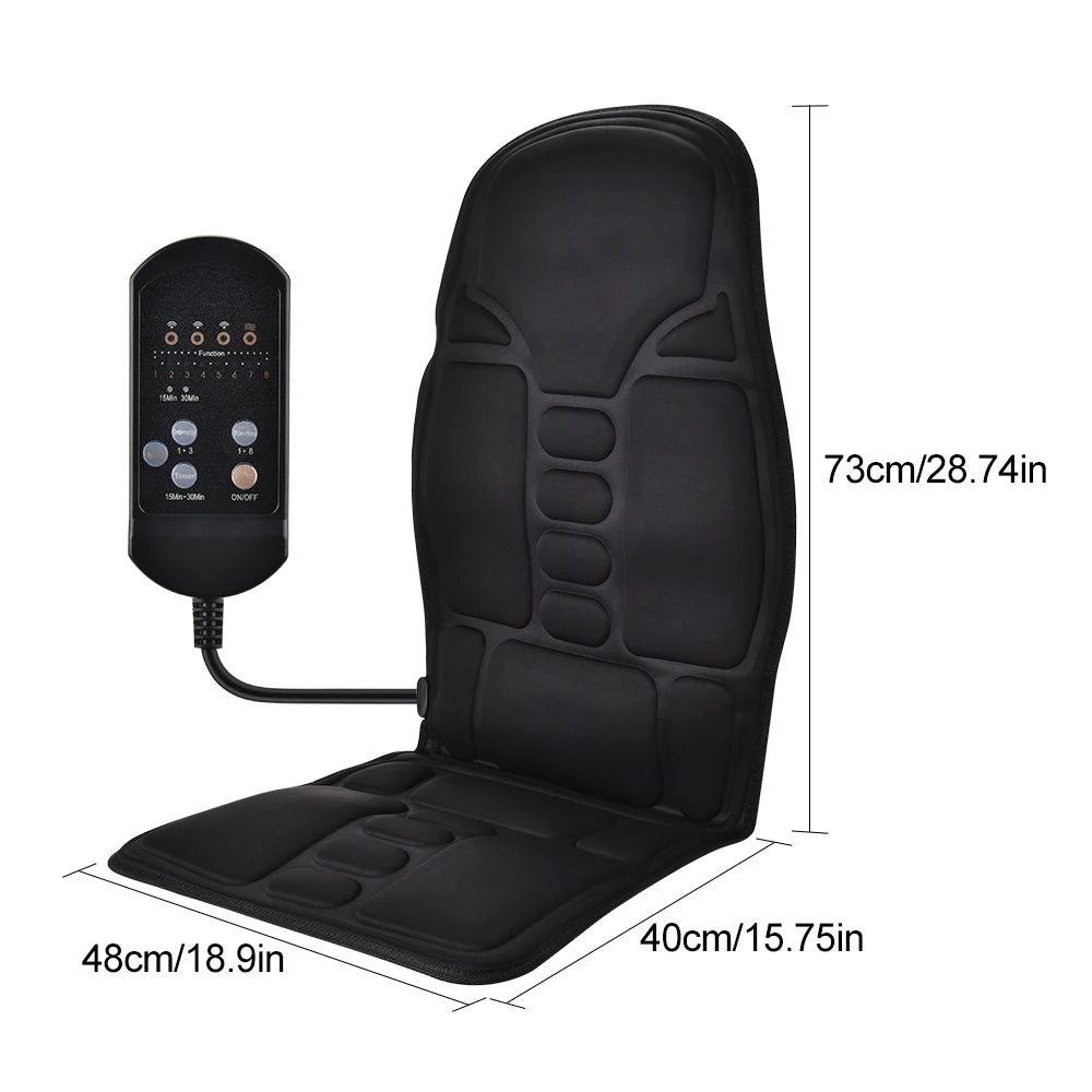 Infrared Full-Body Massage Chair Cushion