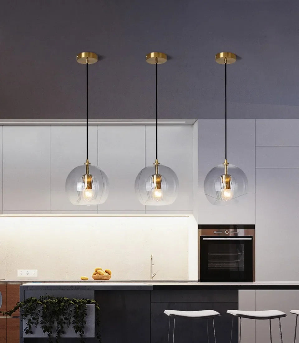 Modern Simple Dining Room Pendant Light