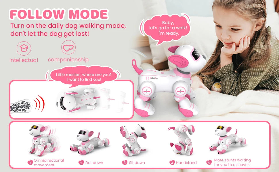 Remote Control Programmable Smart Robot Dog