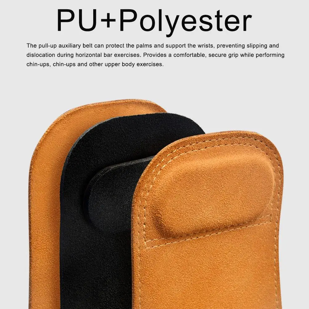 Leather Wrist Straps for Weightlifting