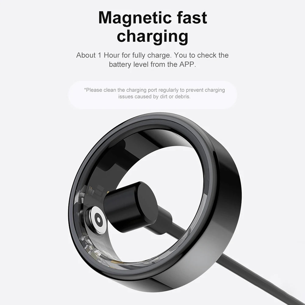 R02 Smart Ring Sleep Monitor 5.0 Bluetooth Fitness Tracker