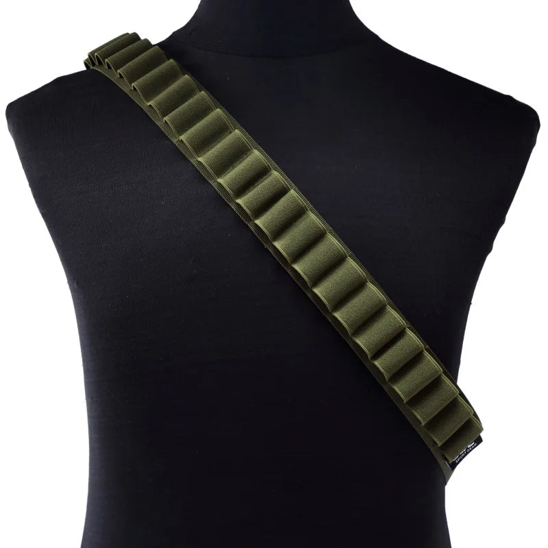 Waist Belt 27 Round 12 Gauge 12GA Shell Belt Airsoft Hunting Accessories