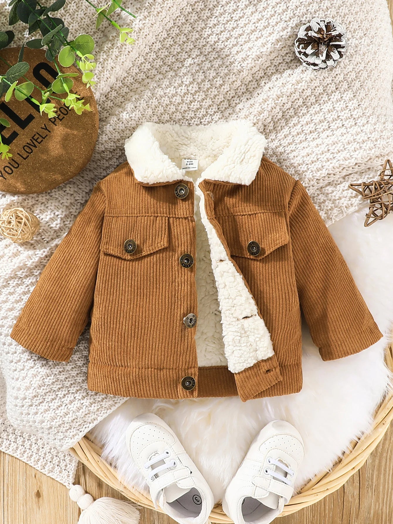 Warm Jacket Outwear For Newborn Baby Boy