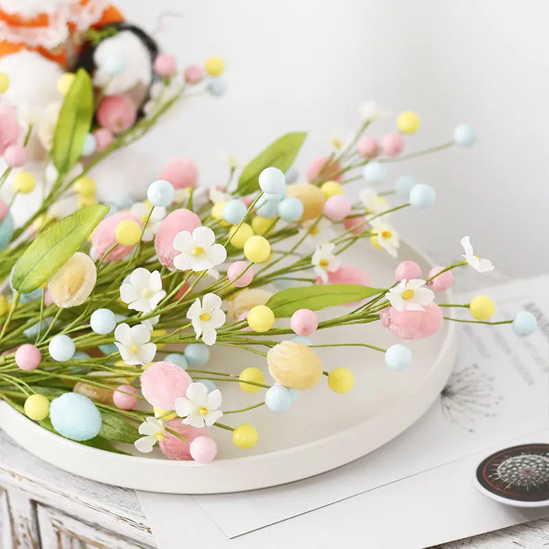 Easter Eggs Tree Branch Decoration