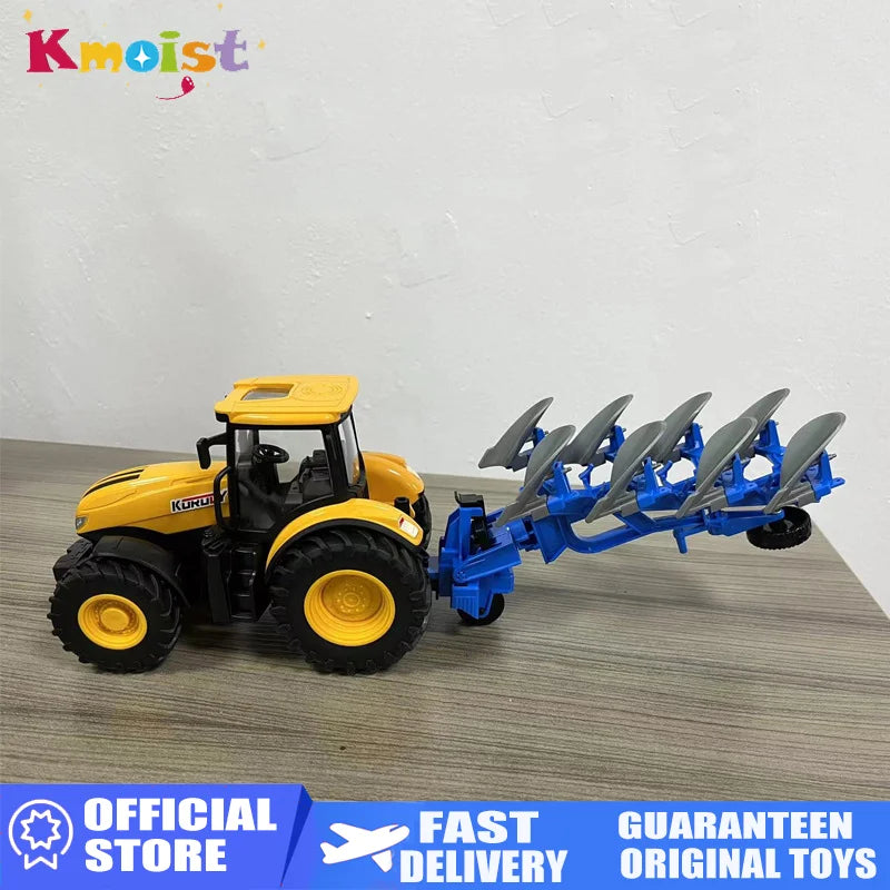 1:24 Big Inertia Tractor Car Model Set