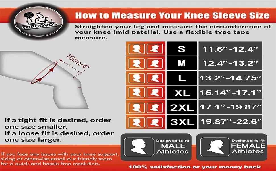 Sports Knee Pads for Knee Pain & Meniscus Tear Recovery