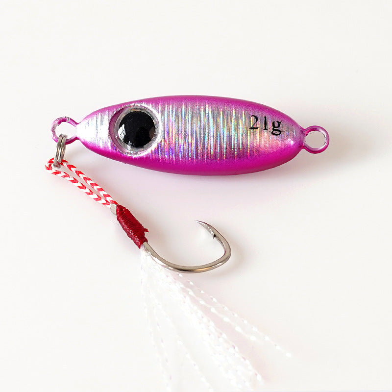 1PCS Micro Metal Jig Fishing Lures – Lightweight Artificial Saltwater Bait