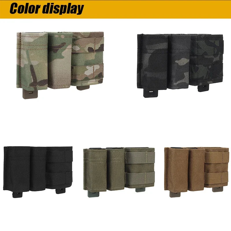Outdoor Sport Pouch with KYWI Wedge Insert – 5.56 + 9MM MOLLE Hunting Bag