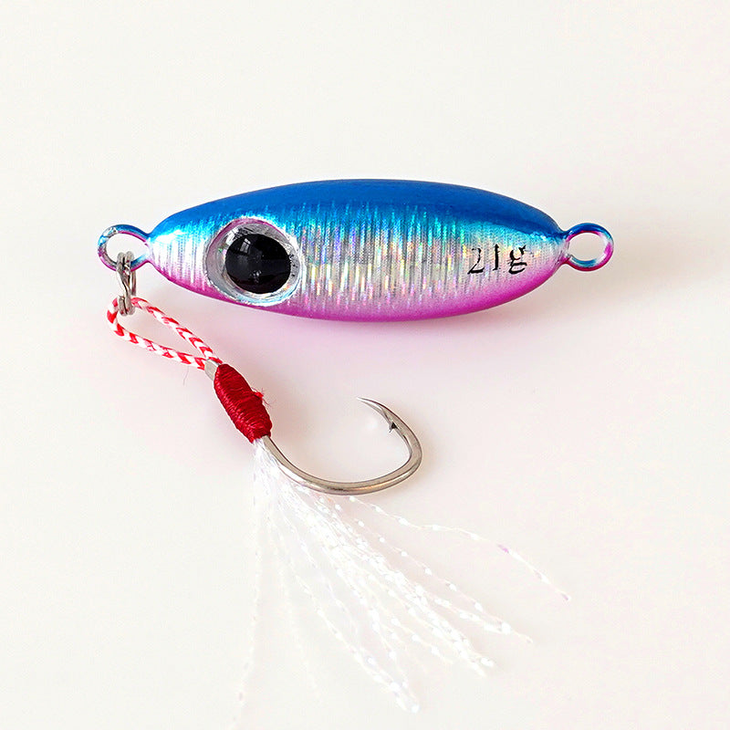 1PCS Micro Metal Jig Fishing Lures – Lightweight Artificial Saltwater Bait