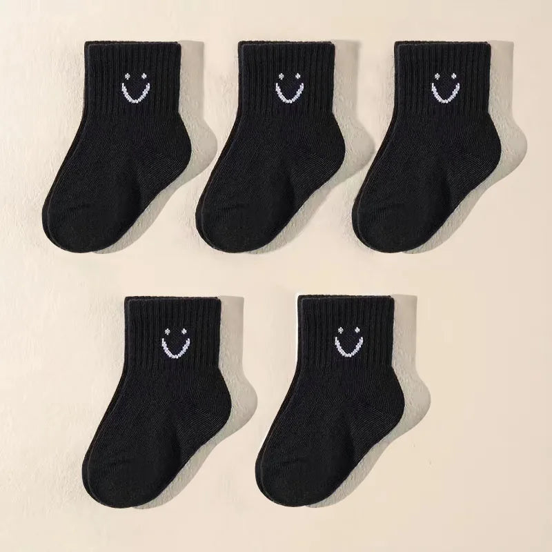5 Pairs Kids Baby Socks