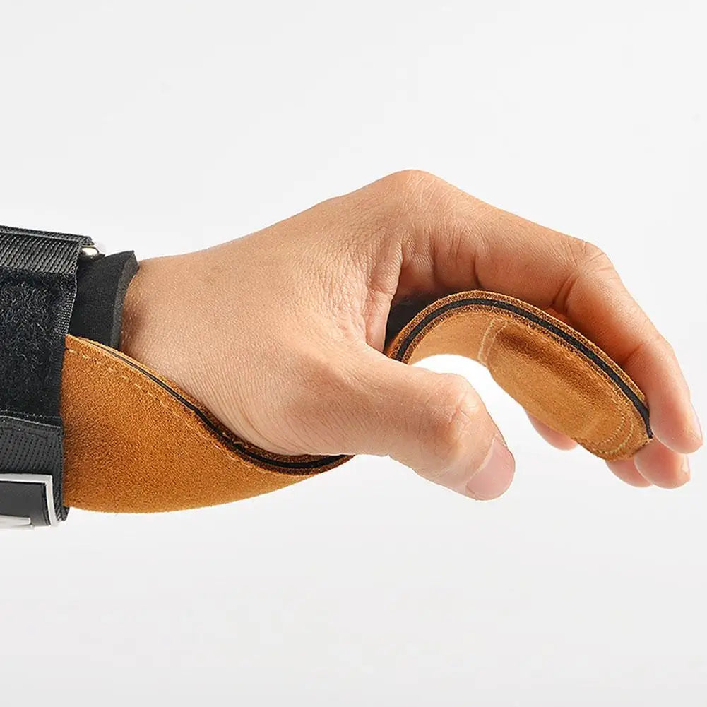 Leather Wrist Straps for Weightlifting