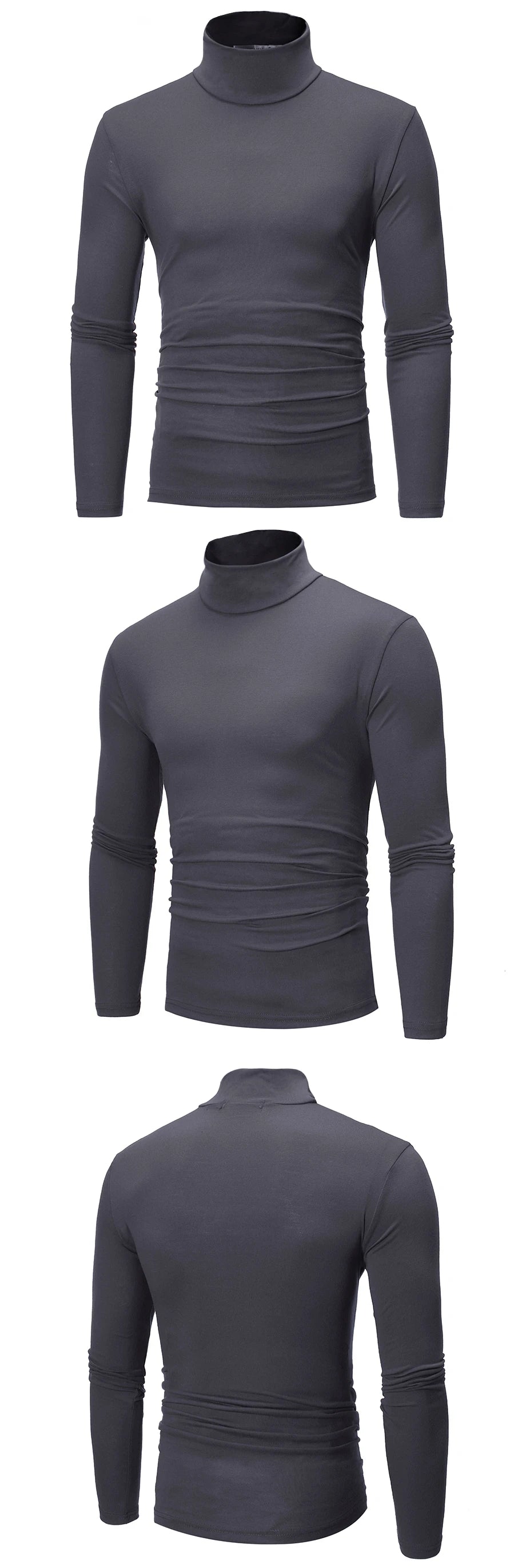 Men’s High-Neck Thermal Underwear Top