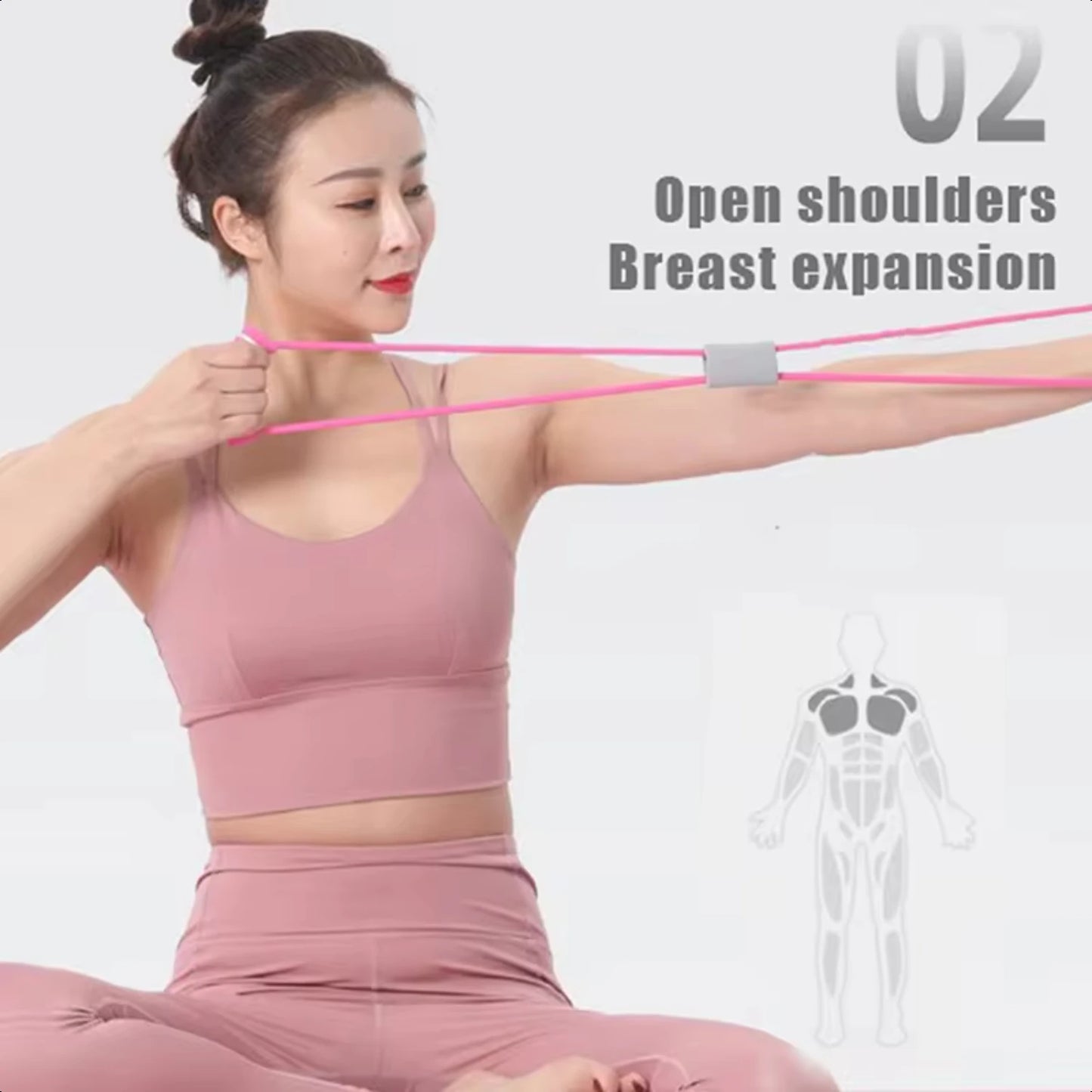 Resistance Bands Yoga Fitness Accessories