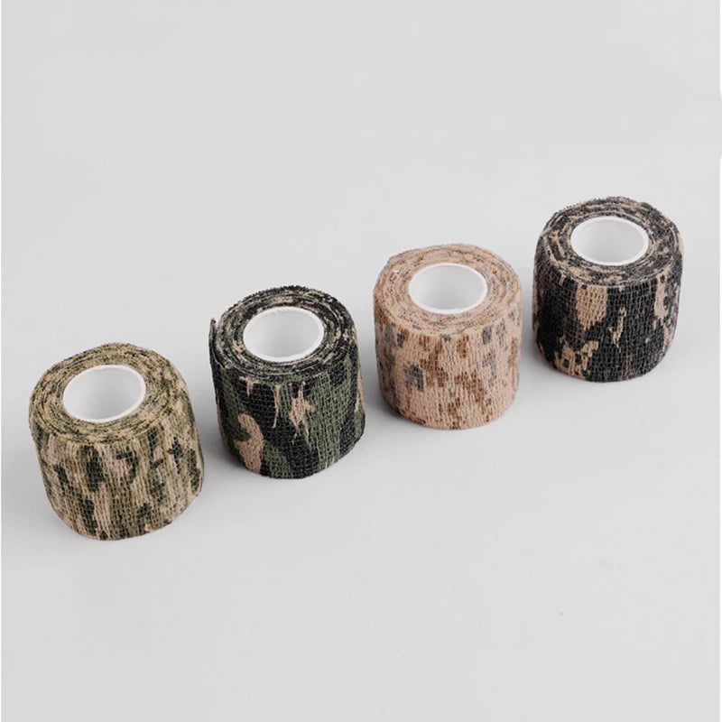 Camouflage Tape Wrap Military Army Hunting Self-Adhesive Protective Bandage