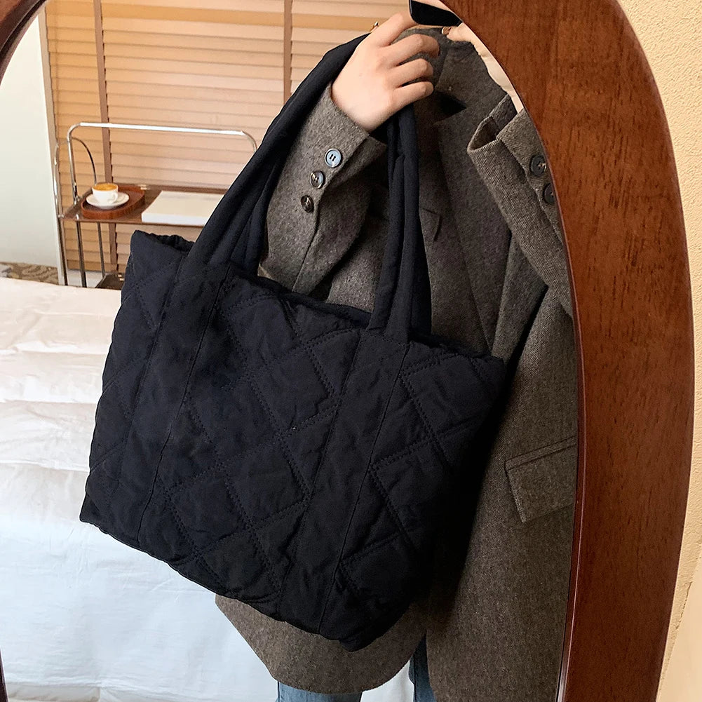 Ladies Diamond Lattice Bag