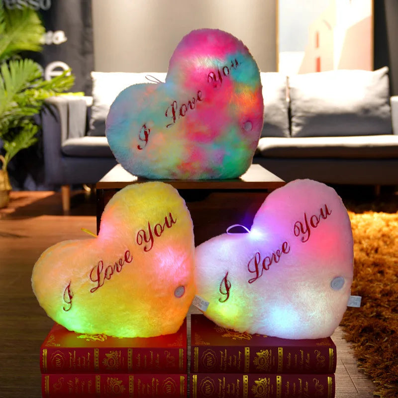 34CM Luminous Plush Star Pillow