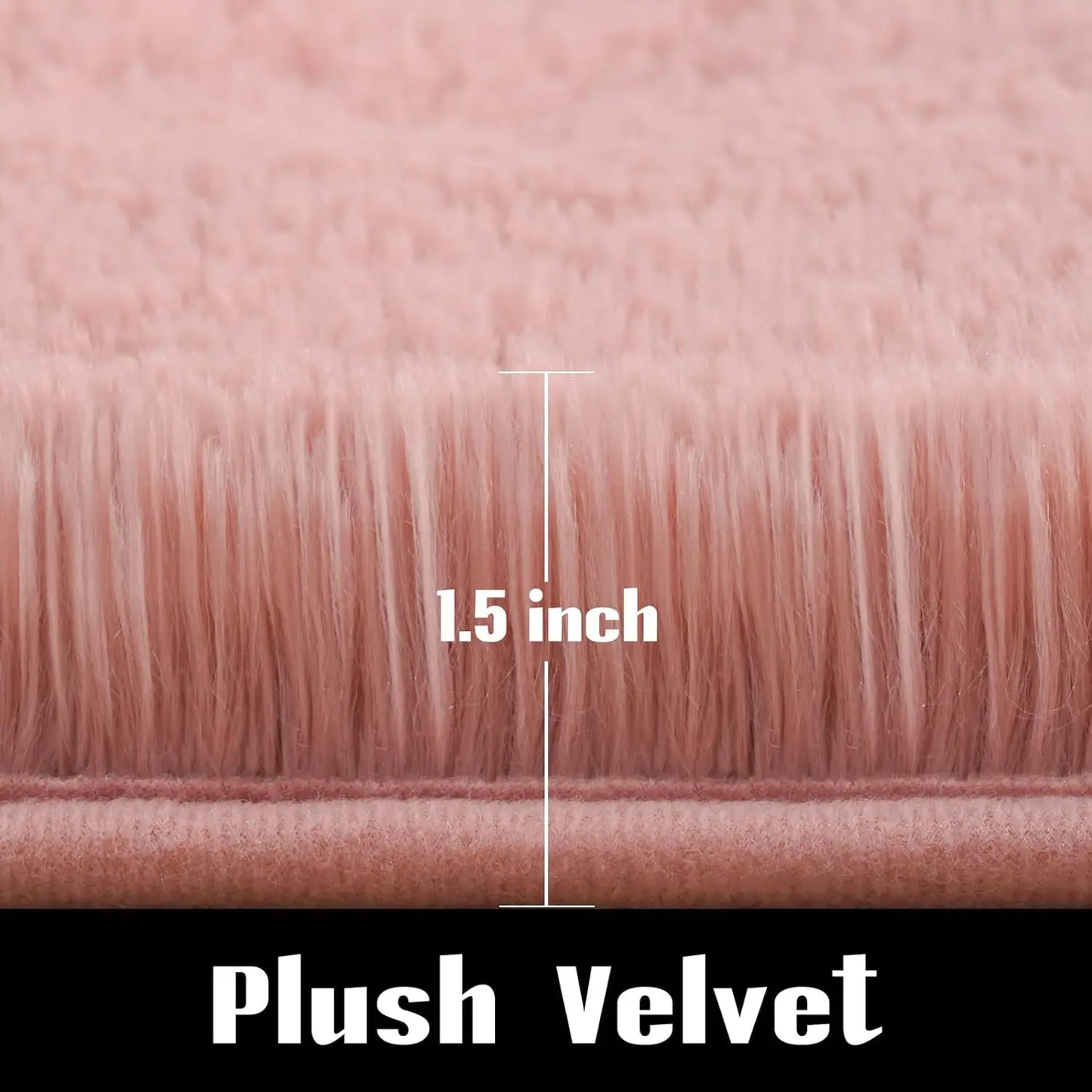 Fluffy Plush Soft Area Rug for Living Room & Kids' Rooms