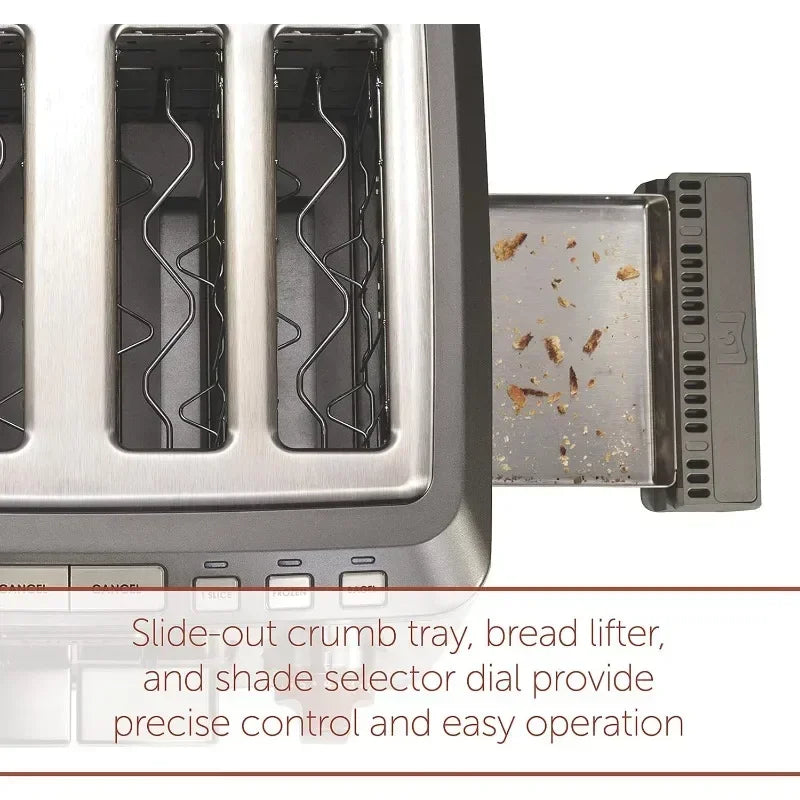 4-Slice Extra-Wide Slot Toaster