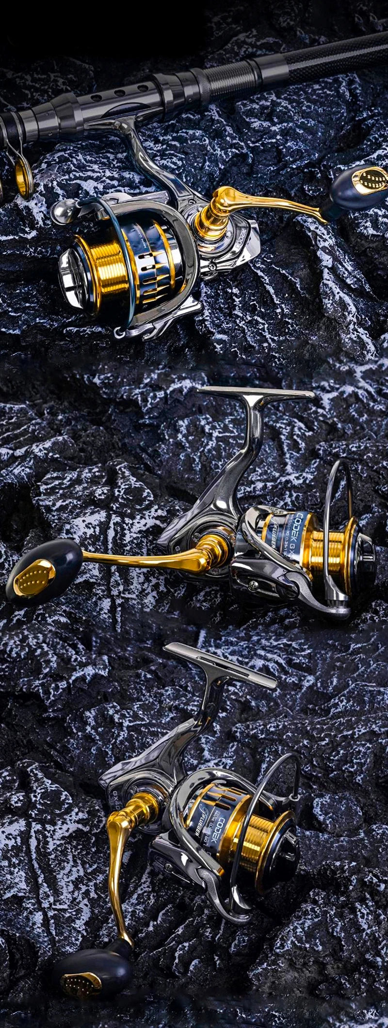 Pflueger All-Metal High-Speed Fishing Reel - CODEK 25KG
