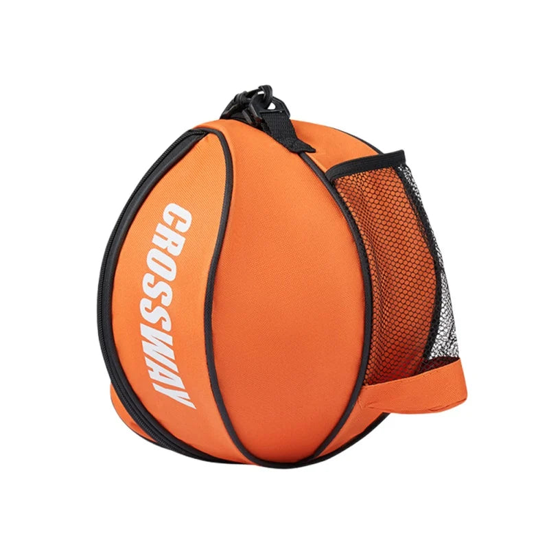 Adjustable Shoulder Strap Basketball Bag – Sports Ball Holder & Carrier