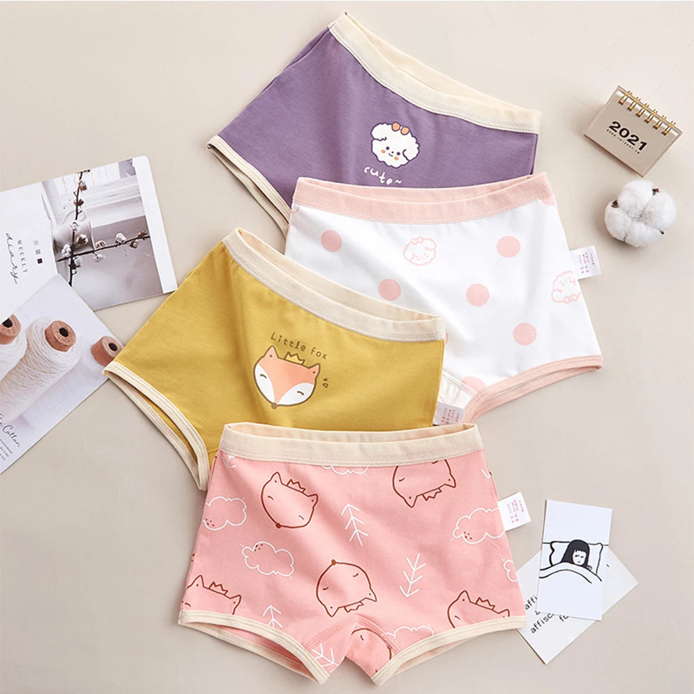 Girls Cotton Briefs