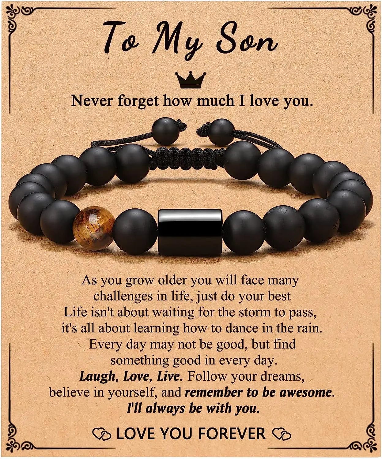 Natural Stone Bracelet for My Love