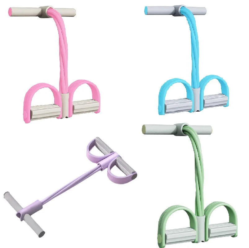 Resistance Pedal Exerciser Sit-up Pull Rope Expander Pilates Workout