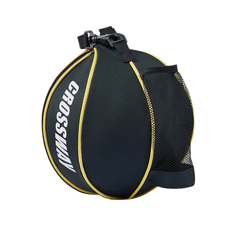 Adjustable Shoulder Strap Basketball Bag – Sports Ball Holder & Carrier