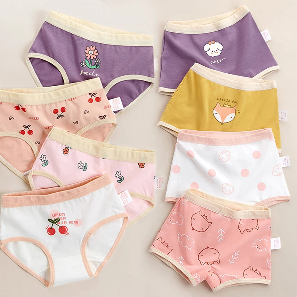 Girls Cotton Briefs