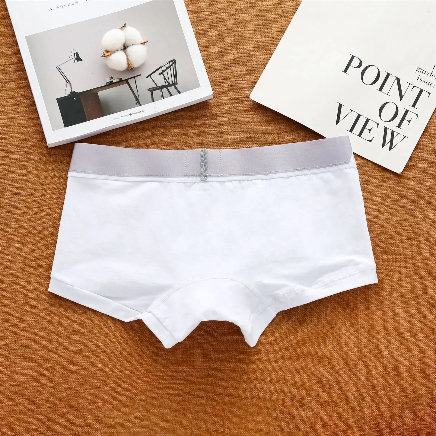 Men’s Low Waist Cotton Briefs
