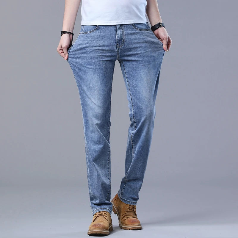 Men’s Light Blue Slim Jeans