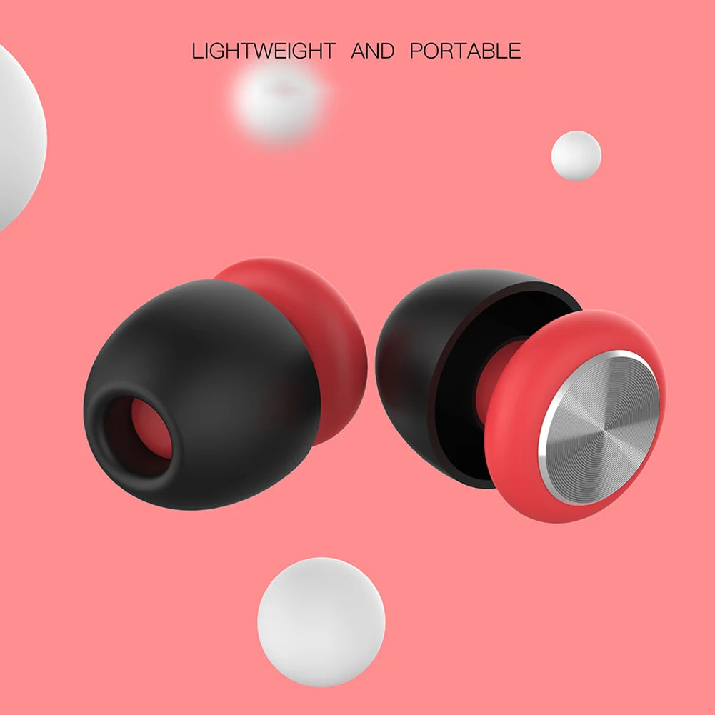 Silicone Anti-Noise Earplugs for Sleep