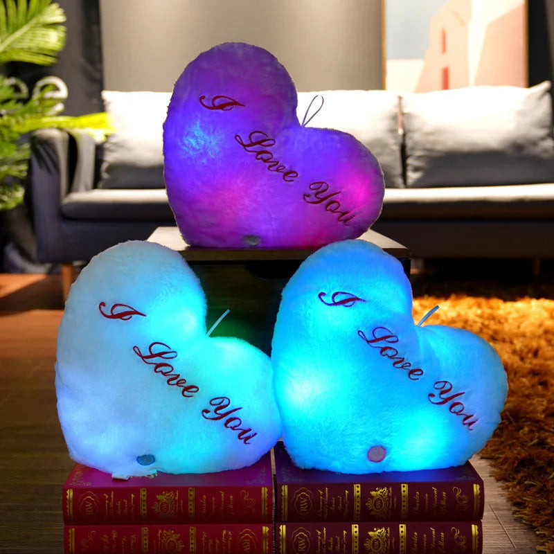 34CM Luminous Plush Star Pillow