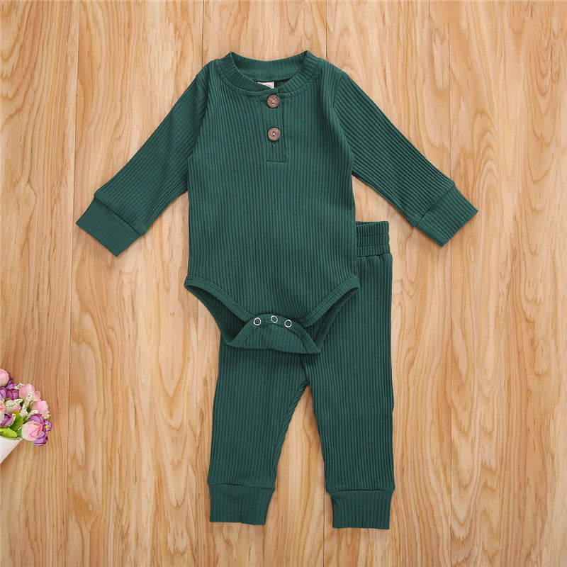 0-24 months Unisex Baby Spring Autumn Suit