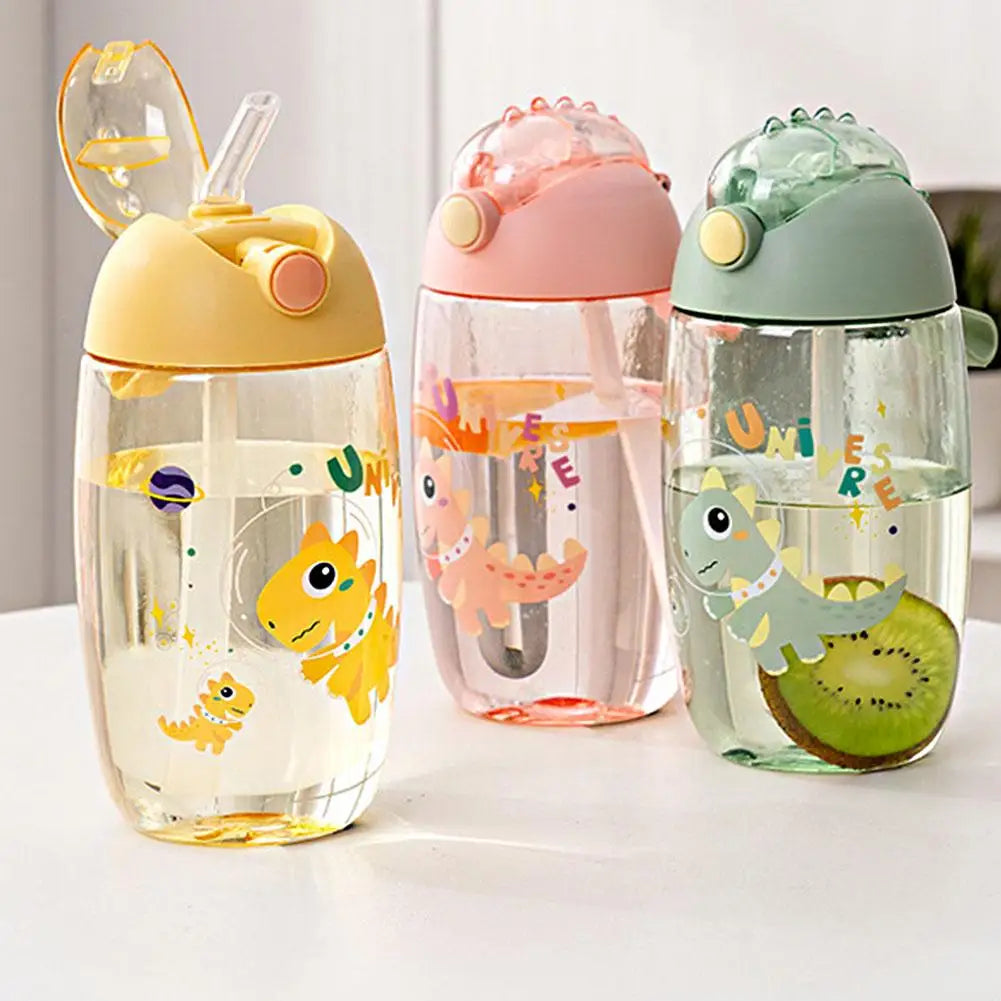 Children's dinosaur-themed water bottle