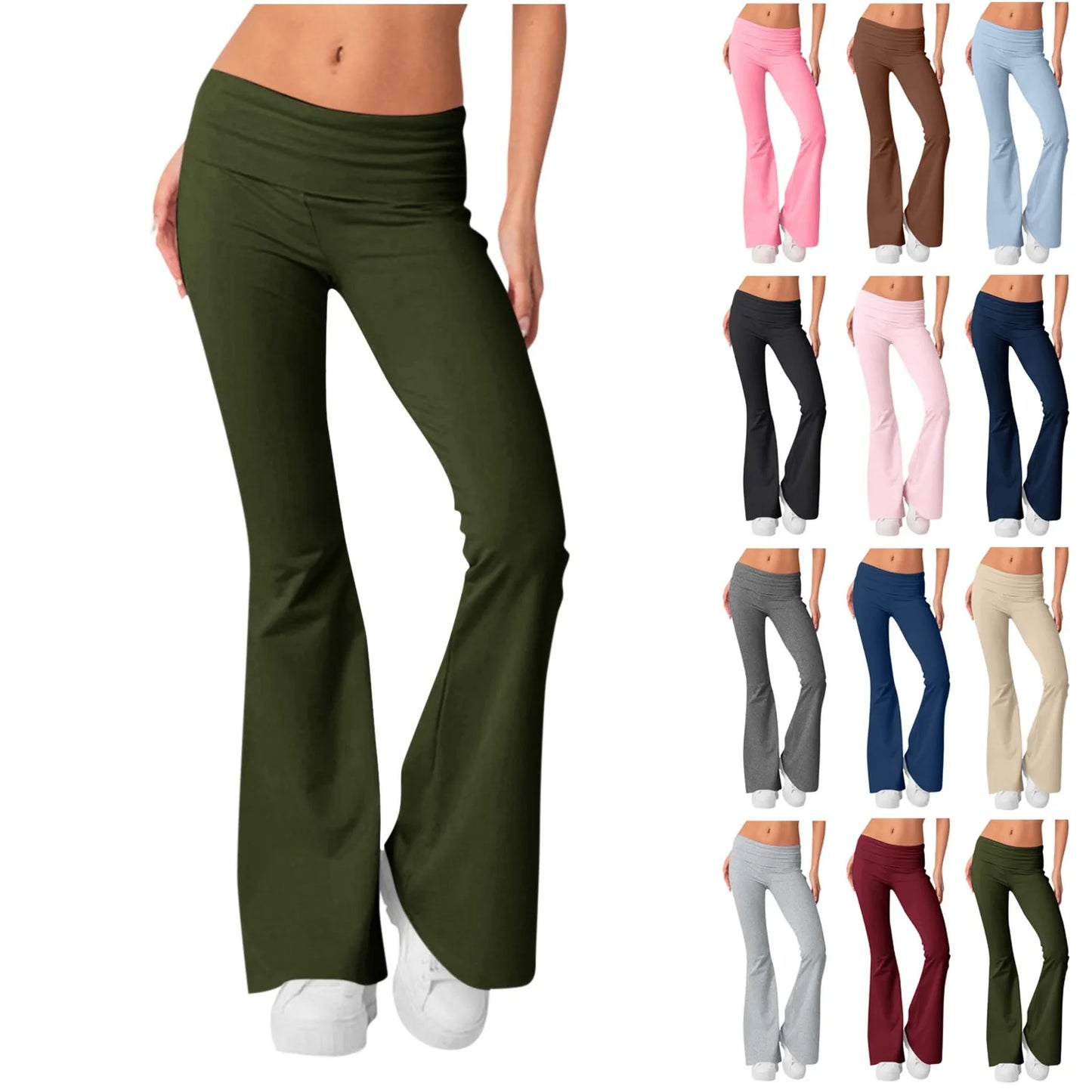 Women's Skinny Flare Yoga Pants
