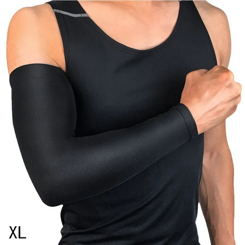 Basketball Wrist Guard with Arm Lengthening Elbow Support – Breathable Sports Sleeve