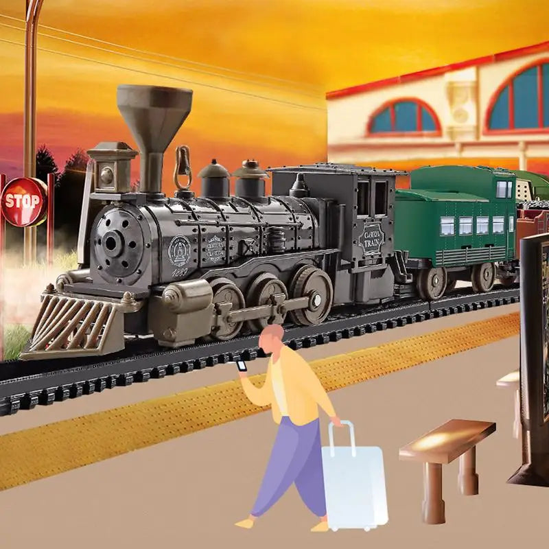 Battery Powered Retro Steam Train