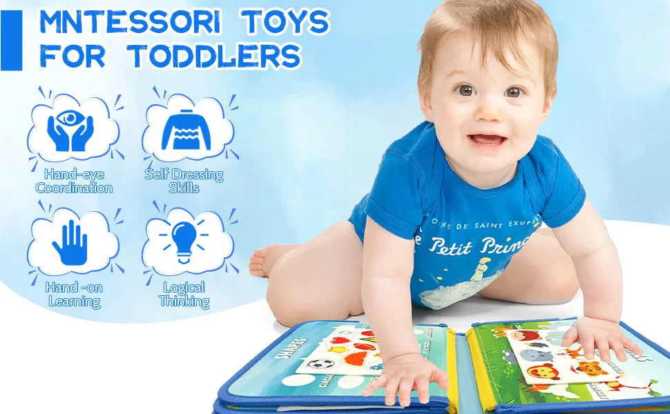 Parish Toys Busy Board – Early Educational Toy for Toddlers