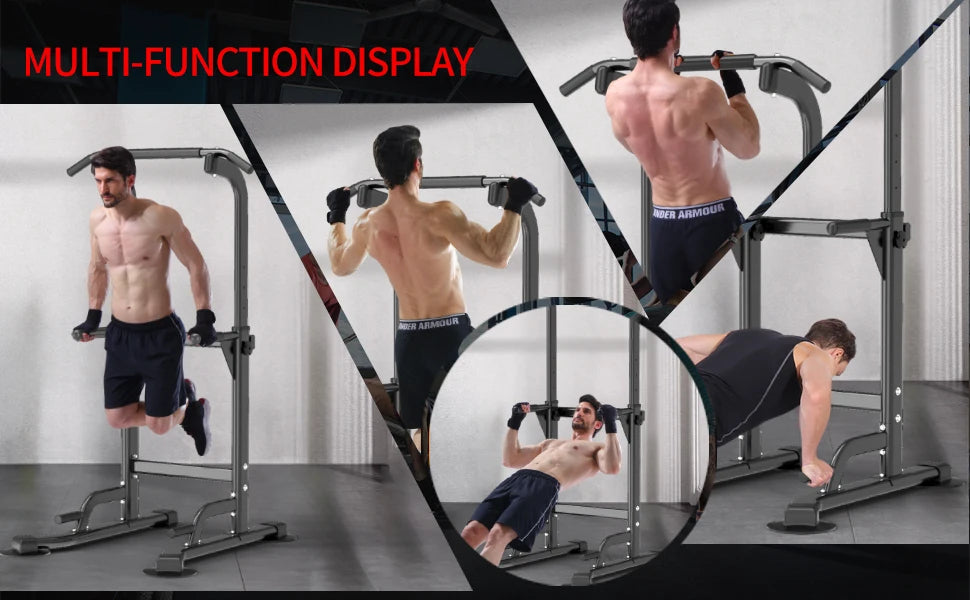 Power Tower Pull-Up and Dip Bar