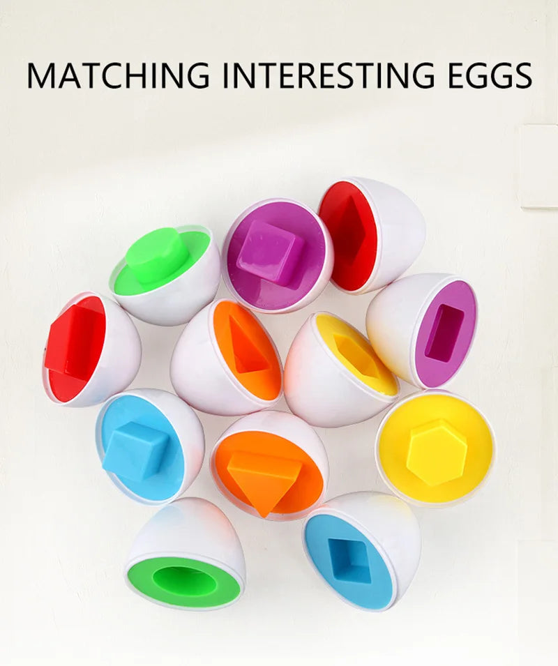 Eggs Screws 3D Puzzle Montessori Learning Toy