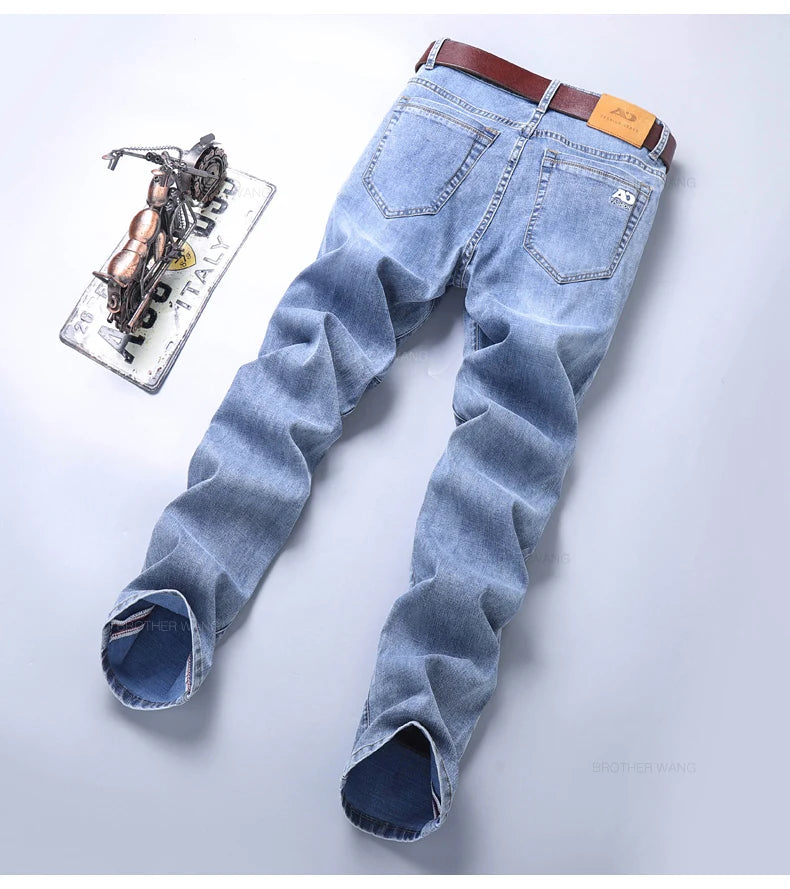 Men’s Light Blue Slim Jeans
