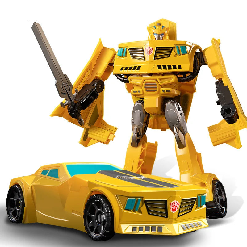 Anime Action Figures Dinosaur Robot Car