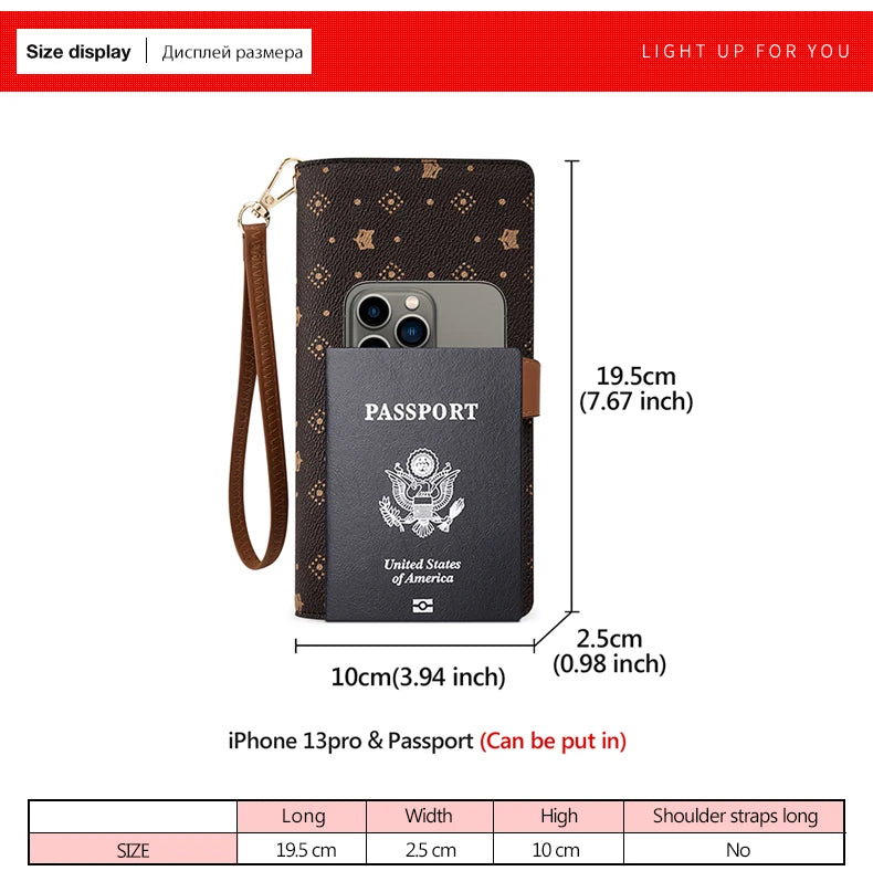 FOXER Women's Long Wallet