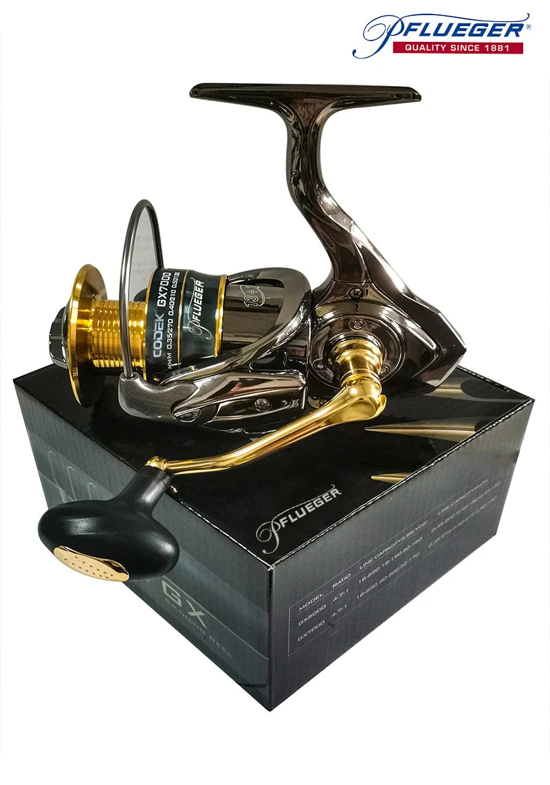 Pflueger All-Metal High-Speed Fishing Reel - CODEK 25KG