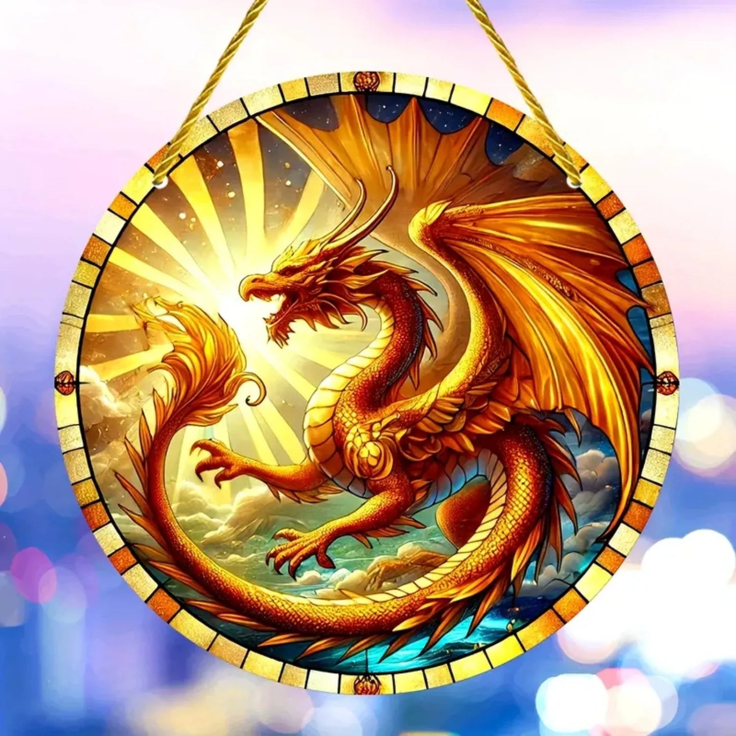 Magic Dragon Suncatcher