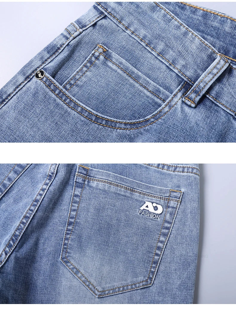 Men’s Light Blue Slim Jeans