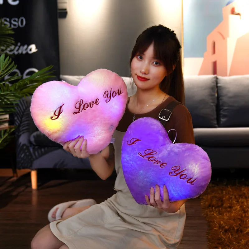 34CM Luminous Plush Star Pillow